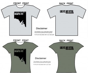 CrossFit Adelaide - Heaps Fit shirt